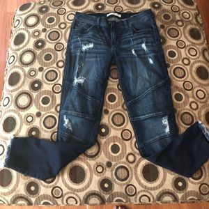 KanCan Moto distressed jeans 👖
